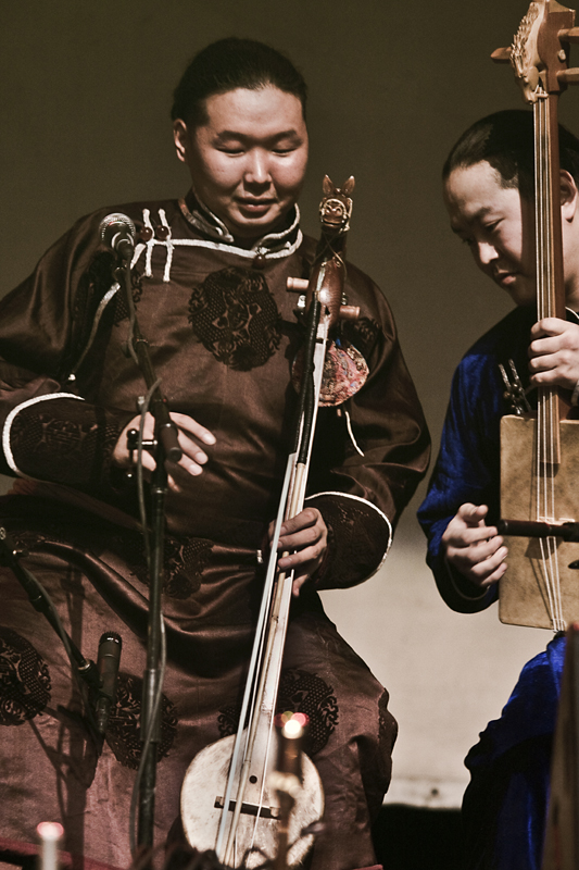 Bady-Dorzhu Ondar and Ayan-ool Sam