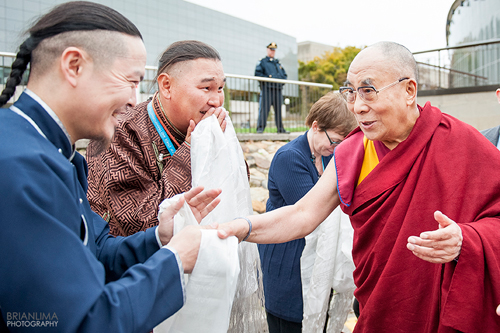 Alash meets Dalai Lama